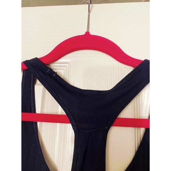 Lululemon Navy Blue 105 F Singlet Scoop-neck Racerback Active Yoga Tank Top 4 - Picture 10 of 10